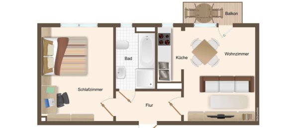 Apartamento T1 em Wesermarsch, Germany N.º 225037 11
