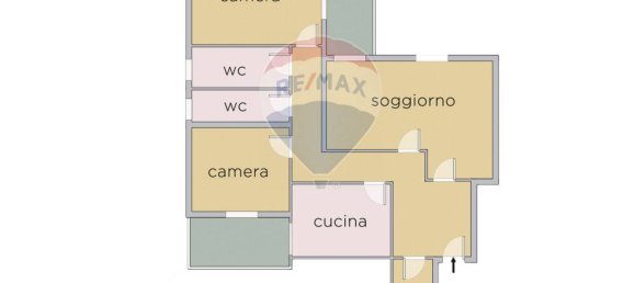 2 غرف نوم شقة في Bari, Italy رقم 270522 5