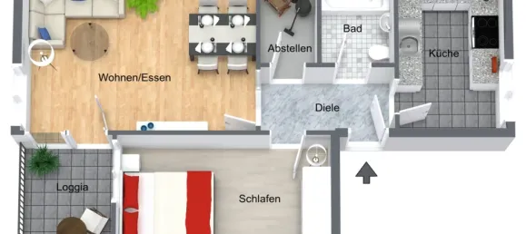 1 chambre Appartement à Rhein-Sieg, Germany No. 134391 16