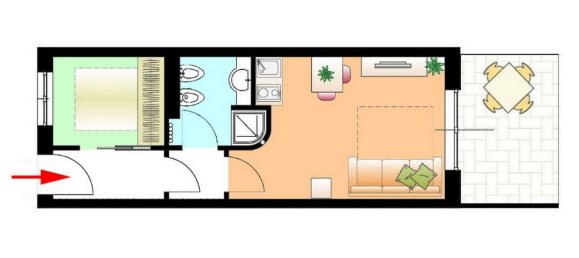 Apartamento de 2 habitaciónes en Sanremo, Italy No. 237563 19