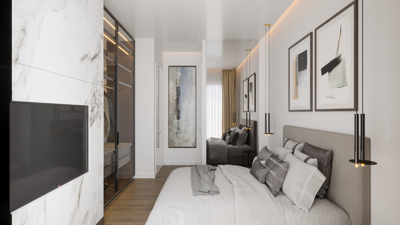 Wohnung 2+1 in Demir Home Hasbahce, Alanya, Turkey, Nr. 39125