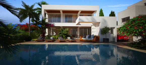 Вилла с 4 спальнями в Aquamarine Coastal Villas, Героскипу, Кипр № 17303 5