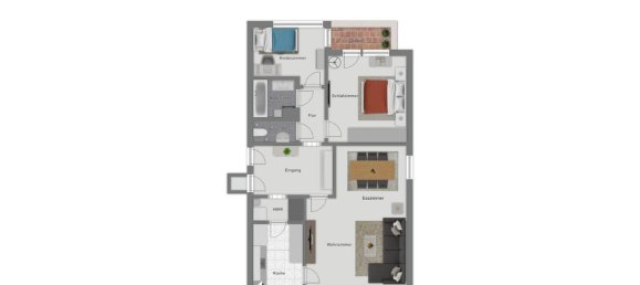 2 Schlafzimmer Wohnung in Düsseldorf, Germany, Nr. 284414 11