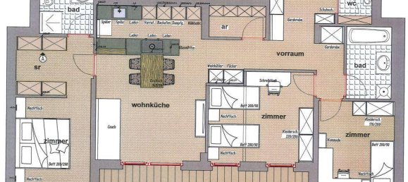 Apartamento de 3 dormitorios en Vienna, Austria No. 140960 3