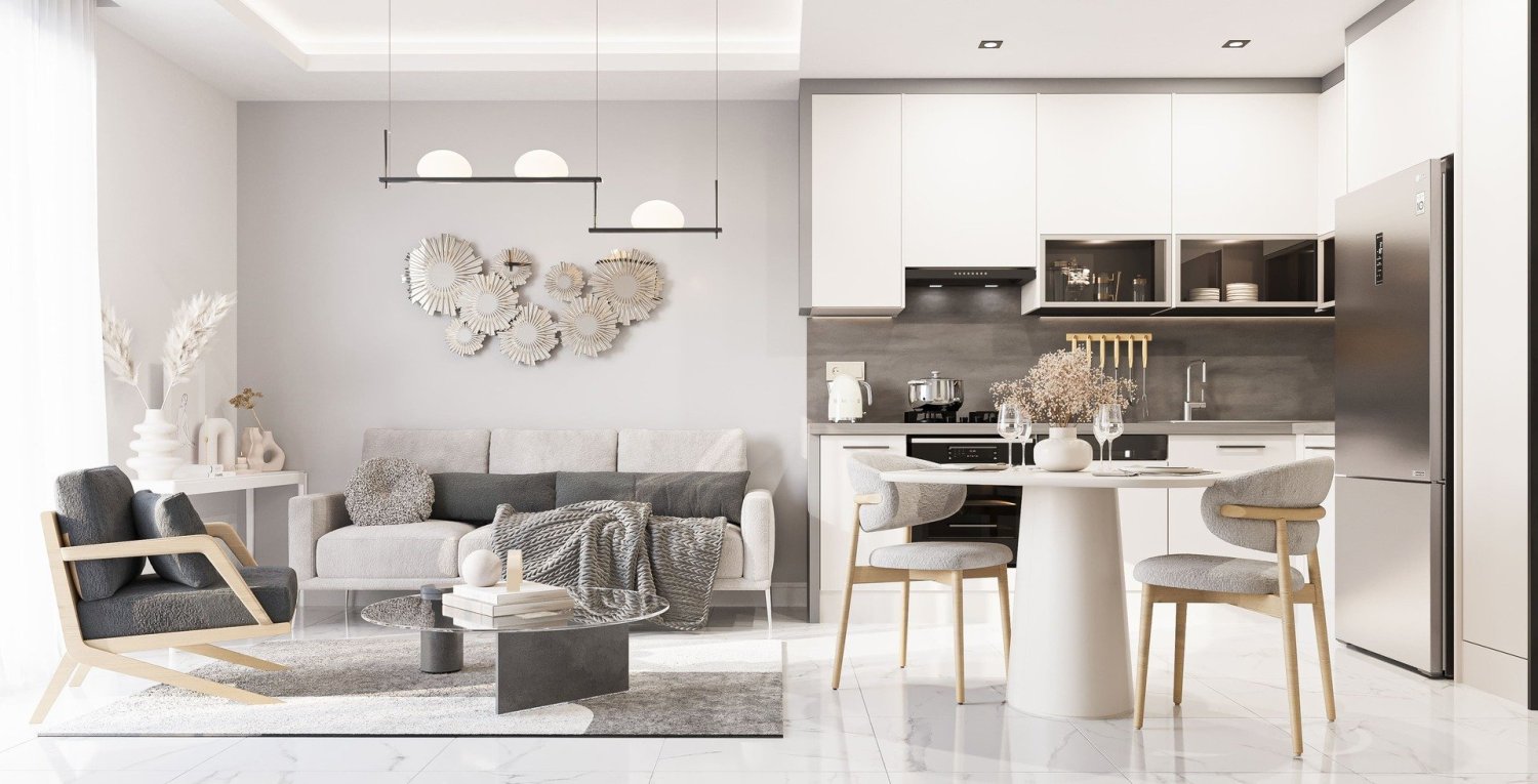 شقة 1+1 في Naula City 3, Alanya, Turkey رقم 40244