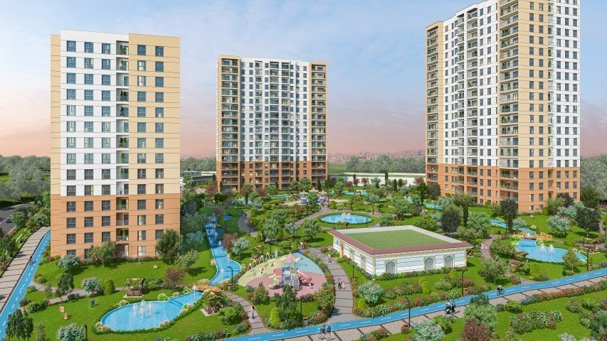 3 rooms Apartment in Istanbul, Turkey No. 20905