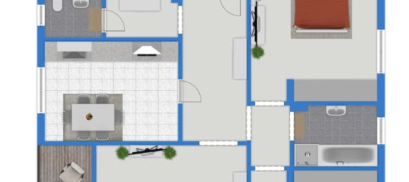 2 Schlafzimmer Wohnung in Baden-Baden, Germany, Nr. 113982 2