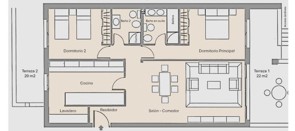 2 Schlafzimmer Wohnung in Estepona, Spain, Nr. 160112 26
