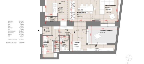 Apartamento de 2 divisões em Dobling, Austria N.º 141306 37