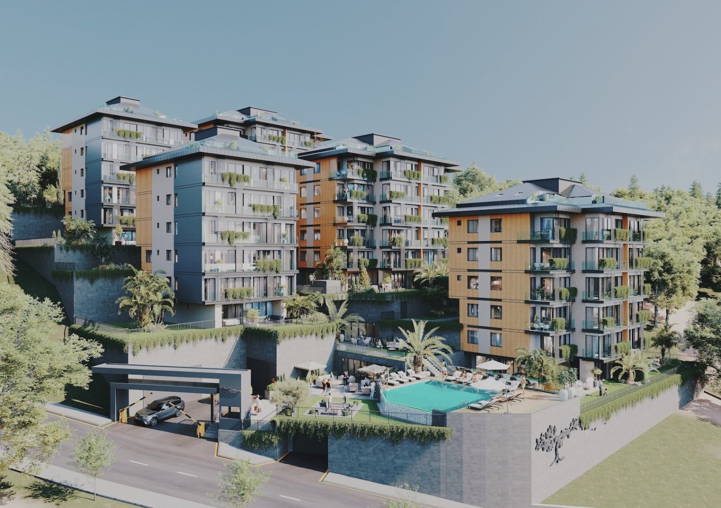 Wohnung 4+1 in Istanbul, Turkey, Nr. 25390