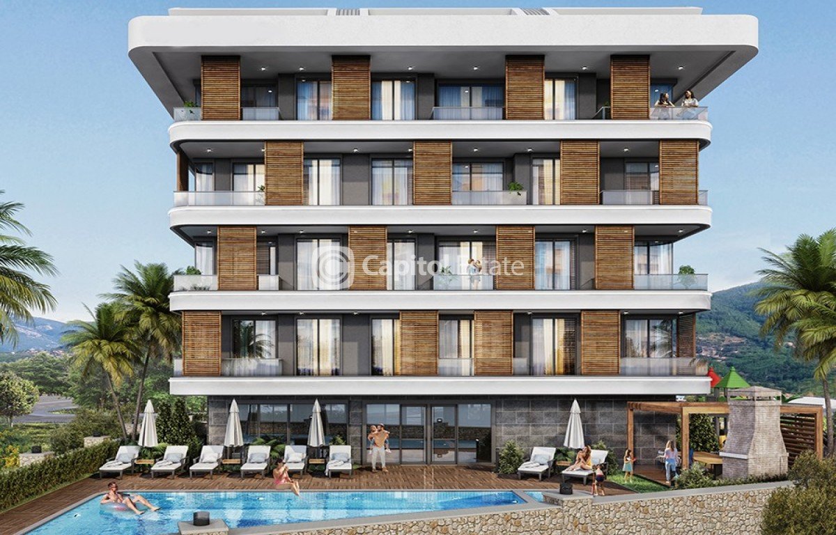 Квартира 1+1 в Анталья, Турция № 6466