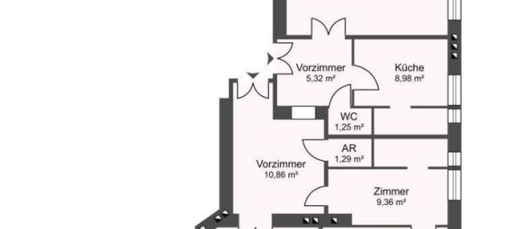Квартира с 4 комнатами в Дёблинг, Австрия № 32067 13