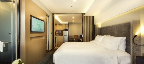 2 dormitorios apartamento en alquiler en Cau Giay, Ha Noi, Vietnam № 13663 3