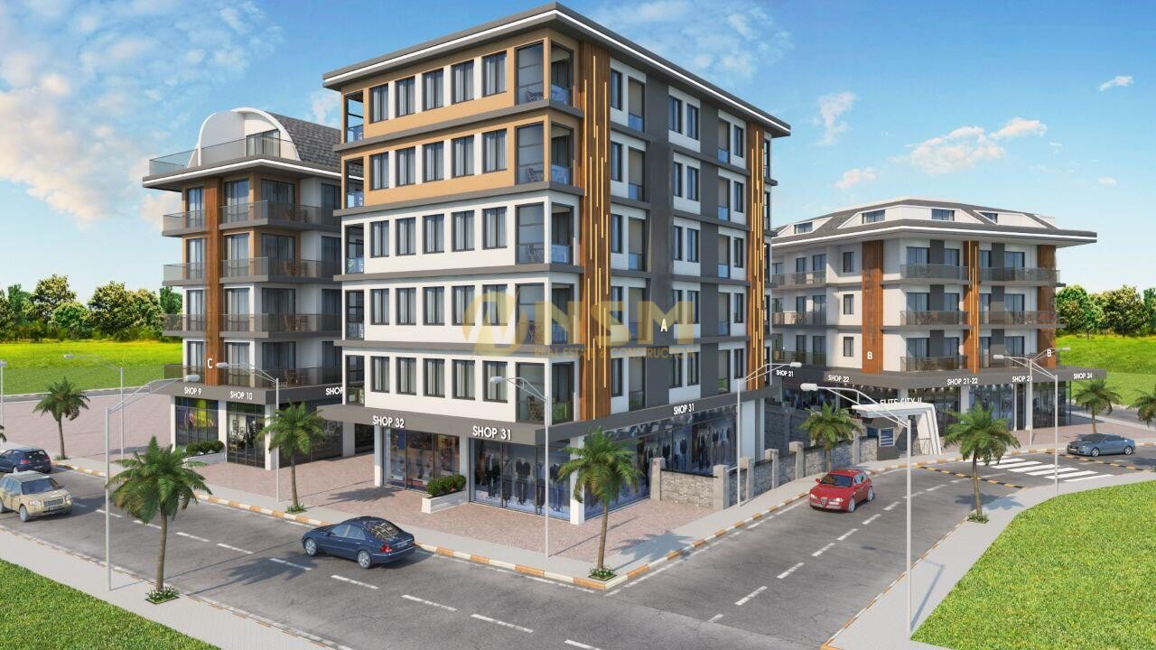 Apartamento de 1+1 en Alanya, Turkey No. 8458