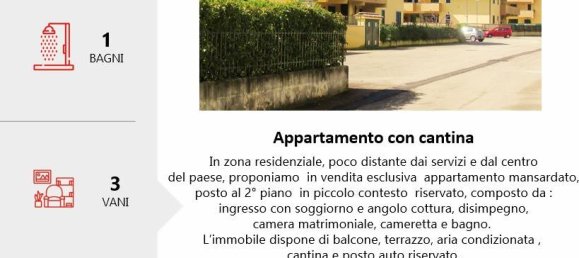 2 Schlafzimmer Wohnung in Piedimonte San Germano, Italy, Nr. 114011 21