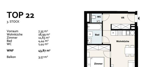 Apartamento de 2 divisões em Vienna, Austria N.º 137718 14