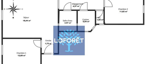Apartamento de 2 dormitorios en Vitry-sur-Seine, France No. 187271 8