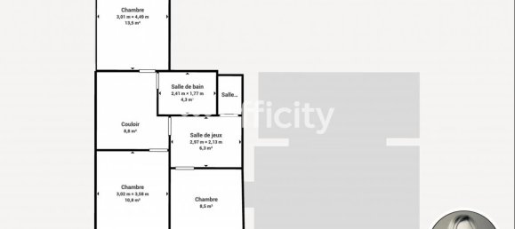 Duplex T3 em Collonges-au-Mont-d'Or, France N.º 339326 9
