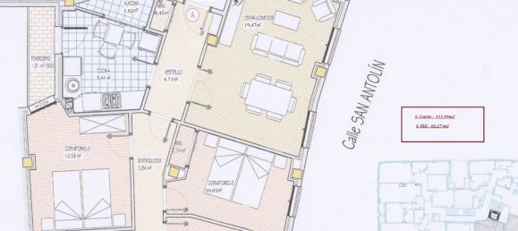 3 غرف نوم شقة في Zamora, Spain رقم 75373 16