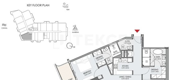 Apartamento de 2 dormitorios en Dubai, UAE No. 106413 18