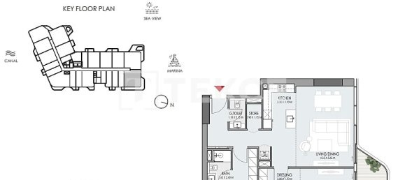 Apartamento de 2 dormitorios en Dubai, UAE No. 106413 29