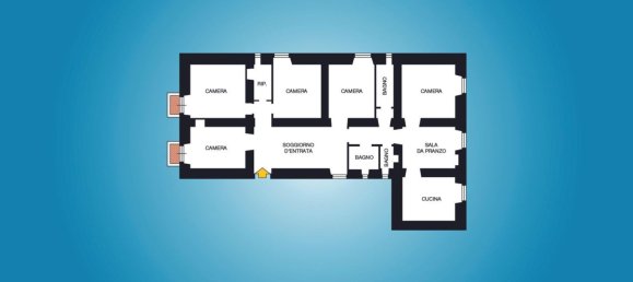 Apartamento de 9 divisões em Genoa, Italy N.º 261395 39