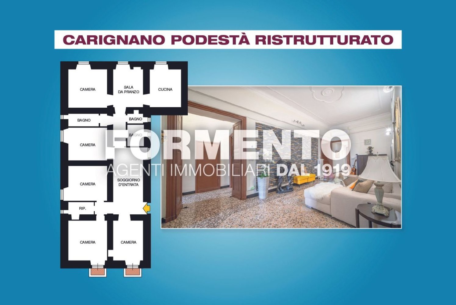 Apartamento de 9 divisões em Genoa, Italy N.º 261395
