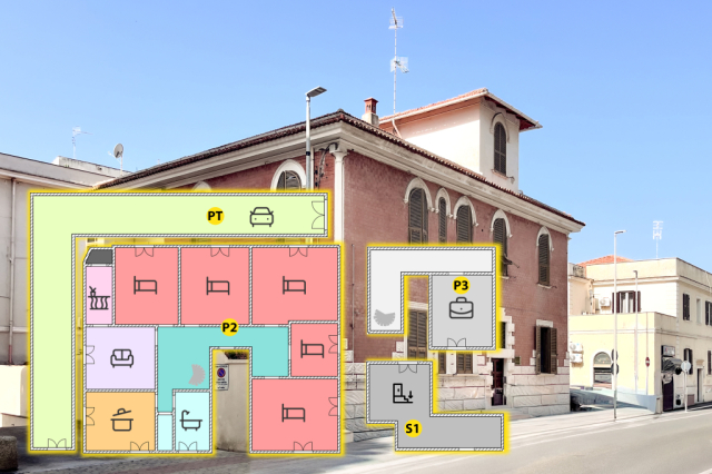 5 bedrooms Apartment in Civitavecchia, Italy No. 341660