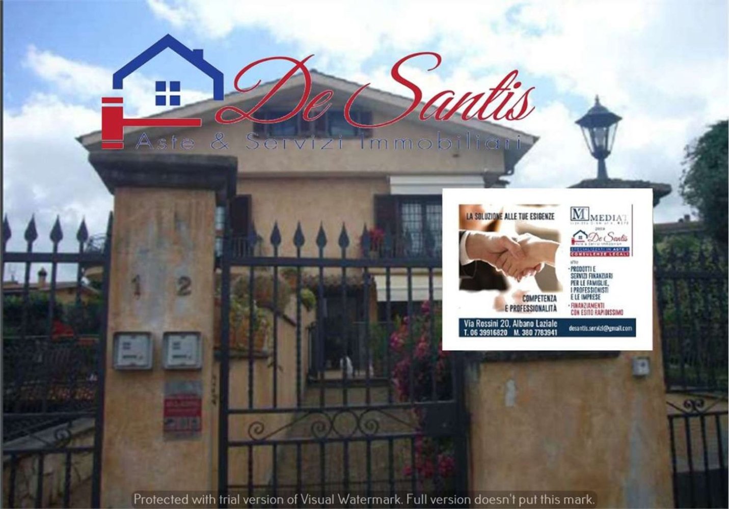 6 rooms Villa in Rocca di Papa, Italy No. 189679