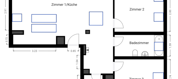 2 غرف نوم شقة في Oberschoneweide, Germany رقم 295381 11