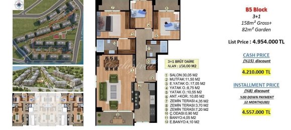 Apartment 3+1 in Istanbul, Turkey No. 28750 2