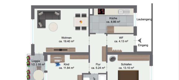 2 chambres Appartement à Munich, Germany No. 360138 18