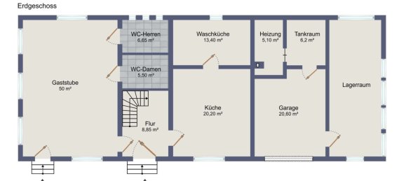 4 bedrooms Cafe / restaurant in Vogelsbergkreis, Germany No. 30212 32