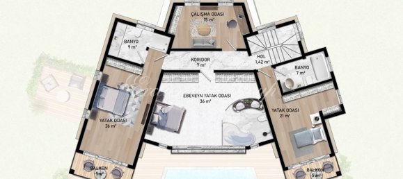 Villa 6+1 in Bodrum, Turkey No. 28697 21