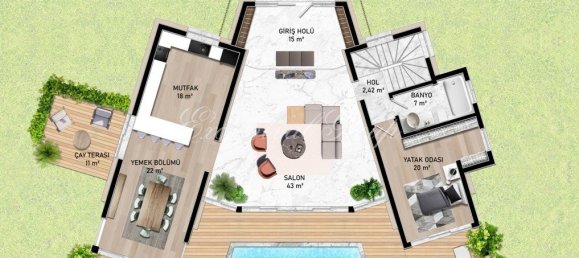 Villa 6+1 in Bodrum, Turkey No. 28697 24