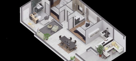 2 bedrooms Apartment in Germasogeia, Cyprus No. 8171 2