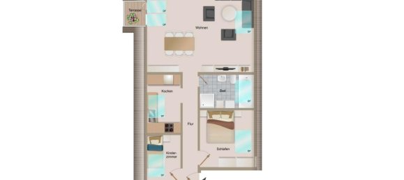 Apartamento T2 em Sachsische Schweiz-Osterzgebirge, Germany N.º 208243 9