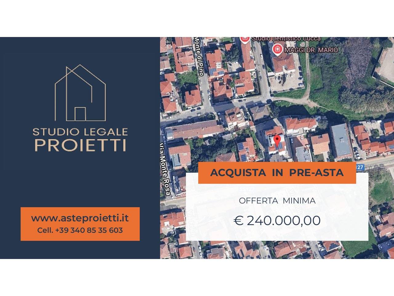 1 غرف نوم شقة في Olbia, Italy رقم 302253