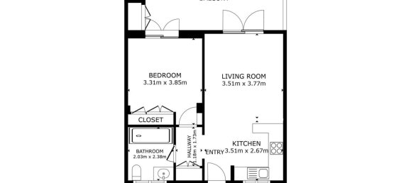 Penthouse T1 em Adeje, Spain N.º 106144 17