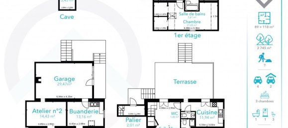 3 bedrooms House in Beaumont-du-Gatinais, France No. 192054 28