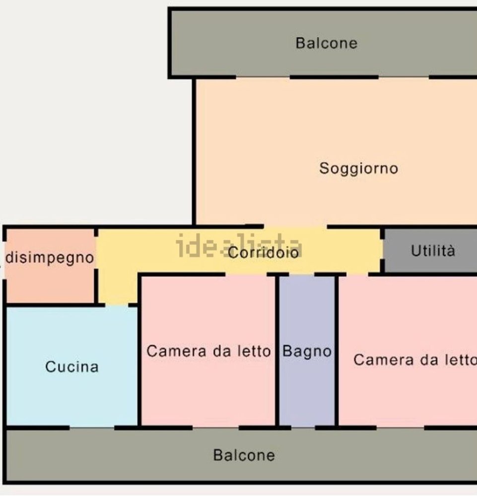 4 rooms Apartment in Giugliano in Campania, Italy No. 88353
