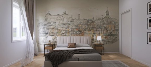 4غرفة شقة في Rome, Italy رقم 9285 33