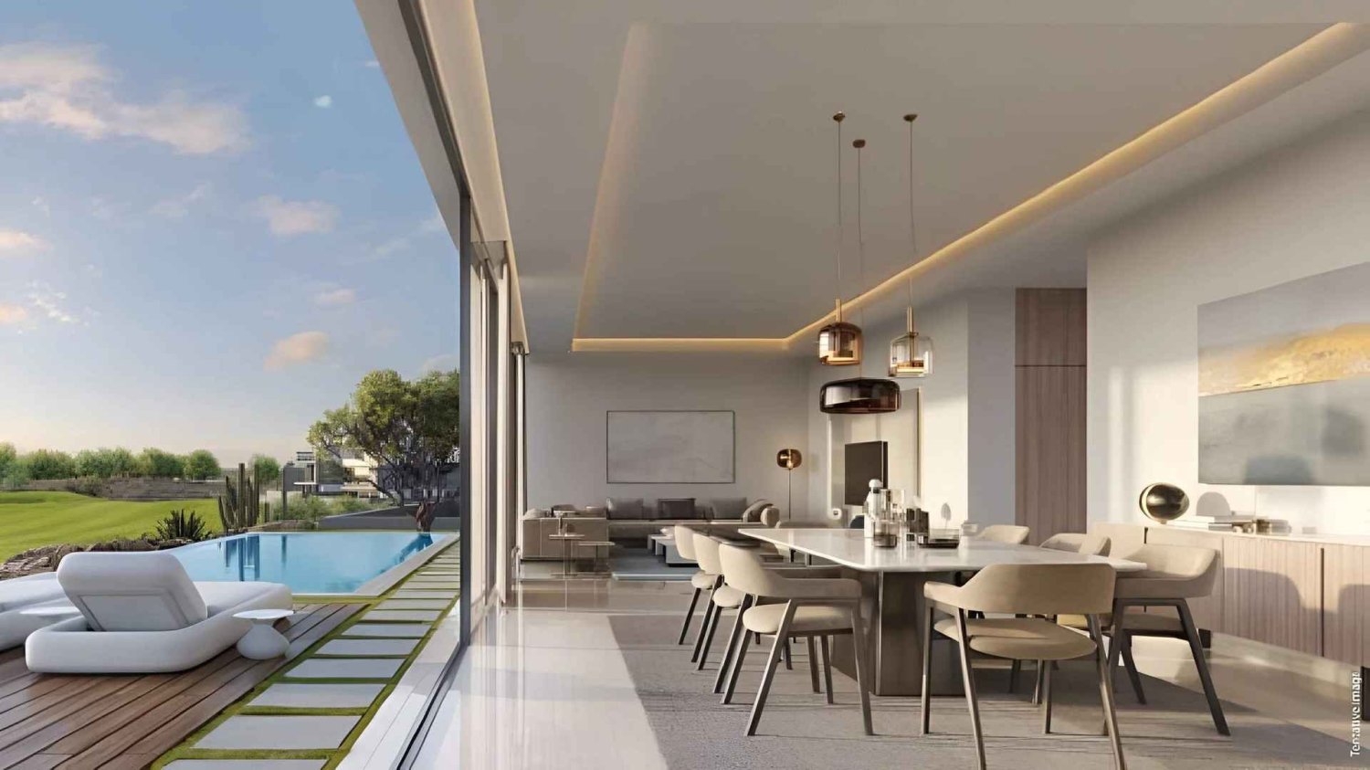 Villa de 5 dormitorios en Dar Global Villas, Jumeirah Golf Estates, UAE No. 64223