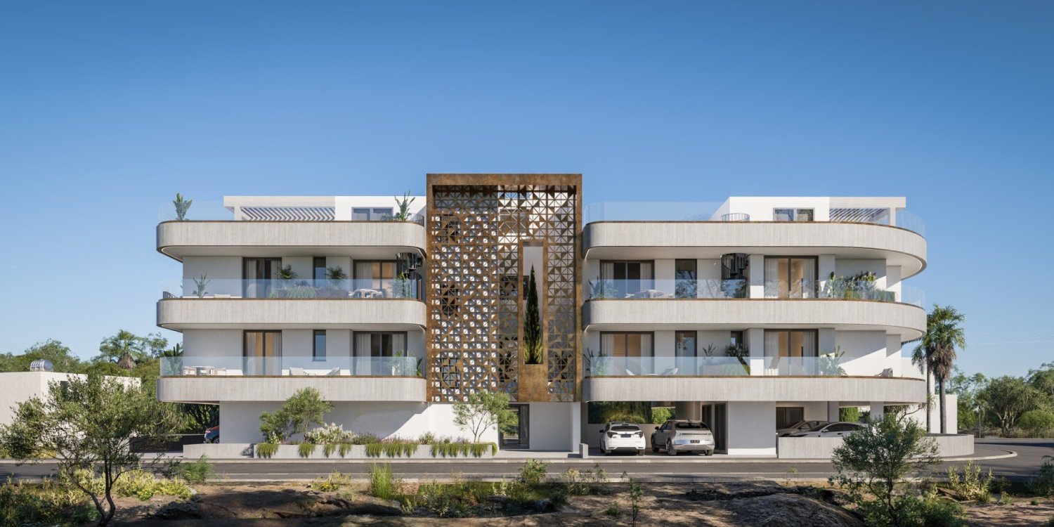 Квартира с 2 спальнями в Ливадия, Кипр № 32665