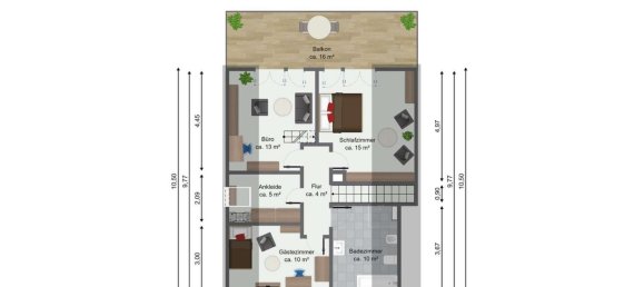 Дом с 5 комнатами в Росток, Германия № 352314 19