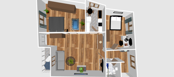 3 rooms Apartment in Passau, Germany No. 37578 3