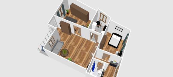 3 rooms Apartment in Passau, Germany No. 37578 2