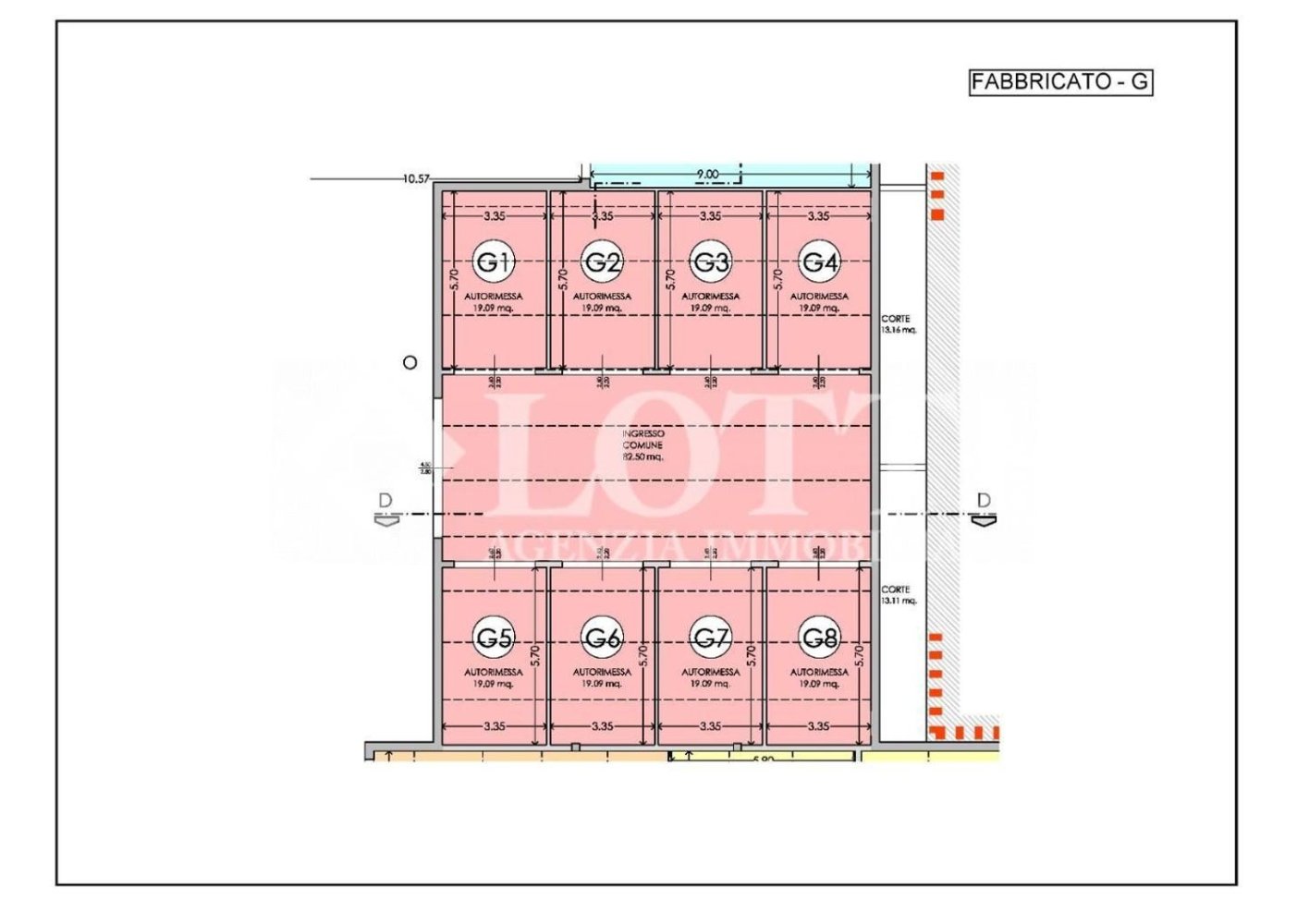 Гараж 19м² в Бьентина, Италия № 276141