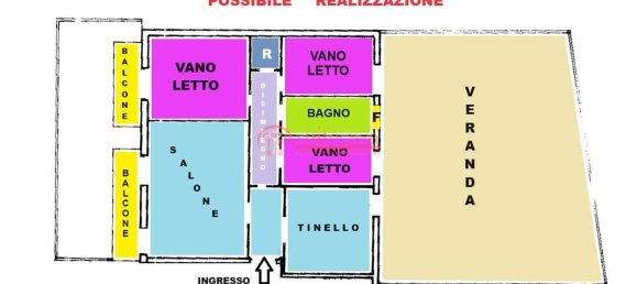 Квартира с 5 комнатами в Трани, Италия № 77233 22