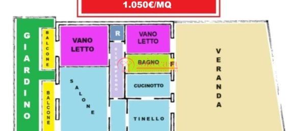 Квартира с 5 комнатами в Трани, Италия № 77233 21